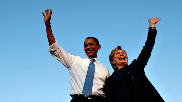 Telediario 1 - Barack Obama anuncia su apoyo a Hillary Clinton para que llegue a la Casa Blanca