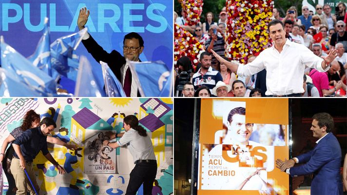 Especiales informativos - Los principales partidos arrancan una campaña electoral con sabor a 'partido de vuelta'