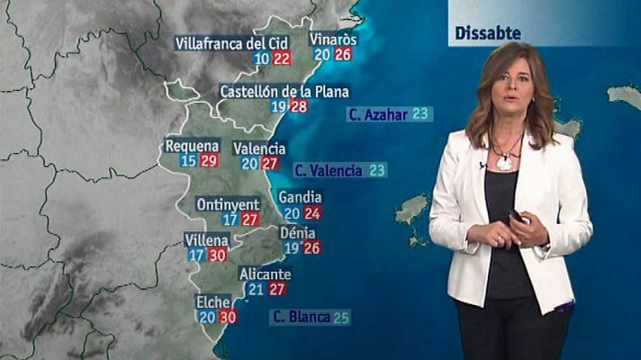 L'informatiu - Comunitat Valenciana - El tiempo en la Comunidad Valenciana - 10/06/16
