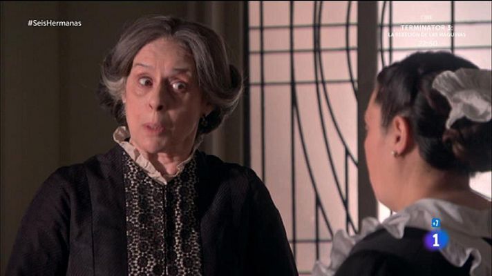 Seis hermanas - Adela se entera por Merceditas del accidente de Germán