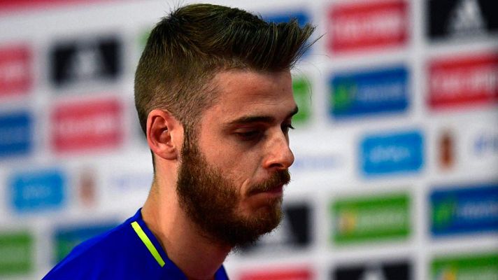 Telediario 1 - De Gea rechaza la implicación en el caso de abuso sexual