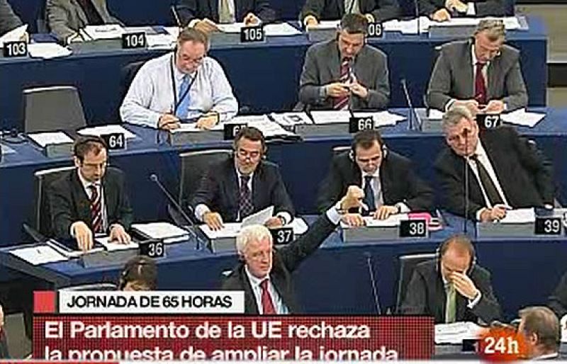 El Parlamento Europeo dice no a la jornada de los 65 horas | Ver