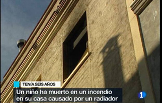  - Muere un niño en un incendio