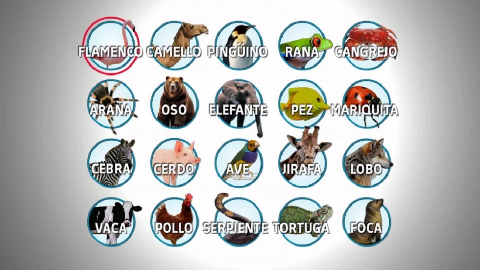 Desafía tu mente - Animales: nombres e imágenes
