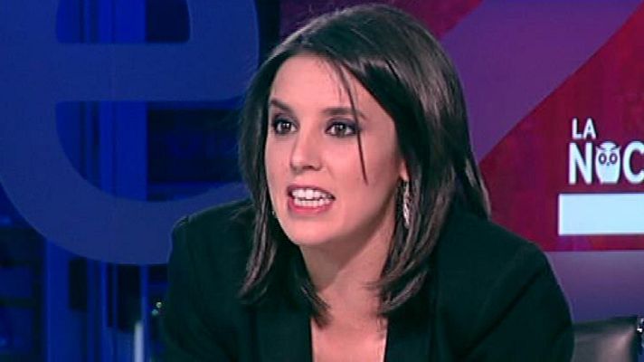 La noche en 24h - Irene Montero (Podemos): "El PSOE decidirá formar gobierno con Podemos" porque "otra alternativa es imposible"