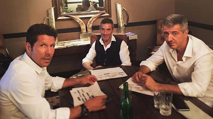 Telediario 1 - Simeone diseña ya la próxima campaña del Atlético