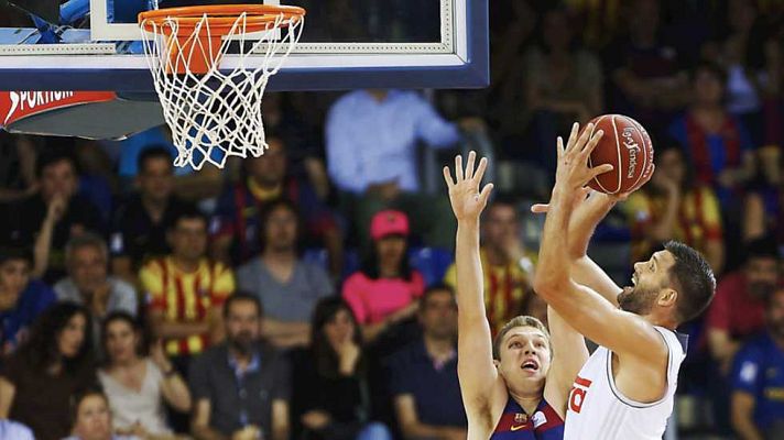 Baloncesto en RTVE - Liga ACB. Final 1º partido: FC Barcelona - Real Madrid