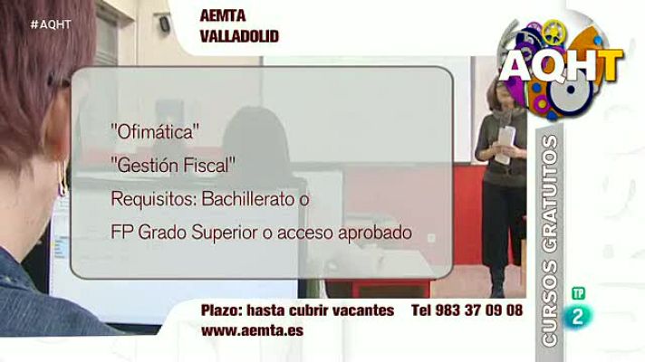 Aquí hay trabajo - Cursos gratuitos