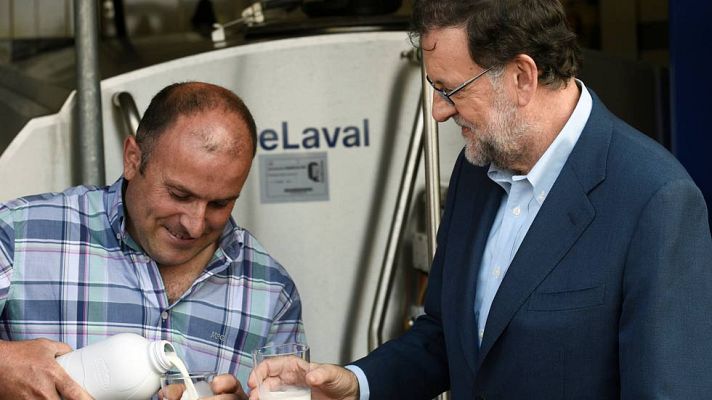 Telediario 1 - Rajoy: "No es lógico que el partido más votado haga presidente al candidato del segundo, tercero o cuarto"