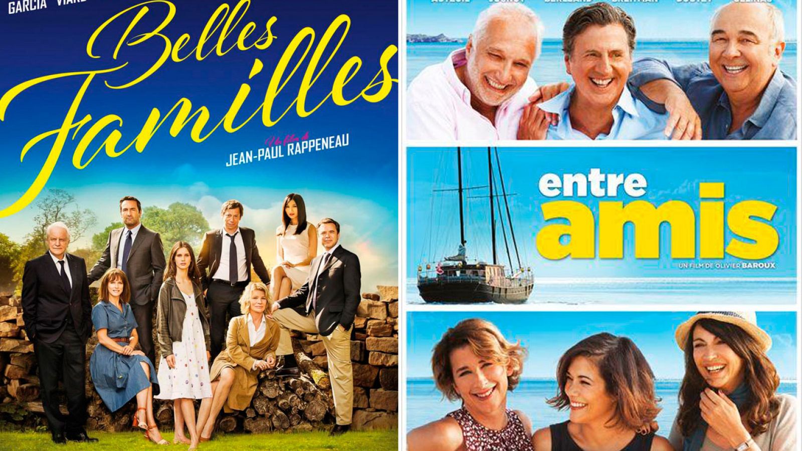 'Grandes famillias' y 'Entre amigos'