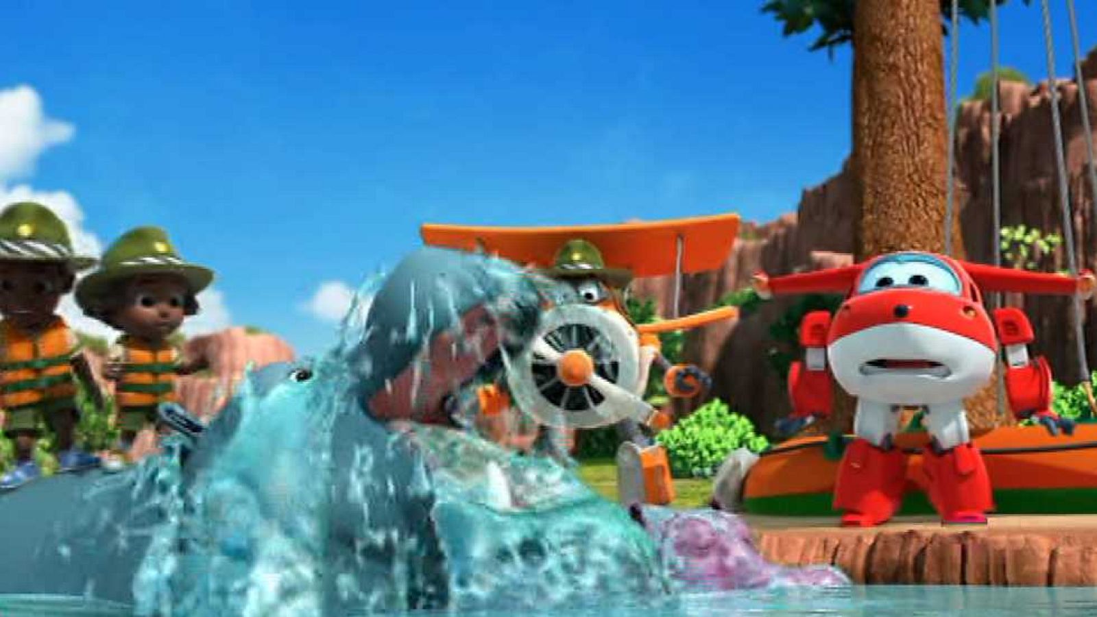 Los scouts cebra - Super Wings | Ver