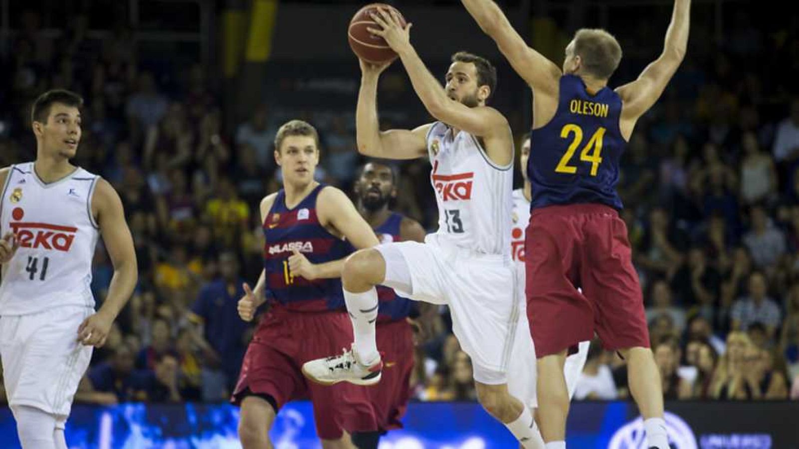 Baloncesto - Liga ACB. Play Off Final 2º partido: FC Barcelona Lassa - Real Madrid - ver ahora