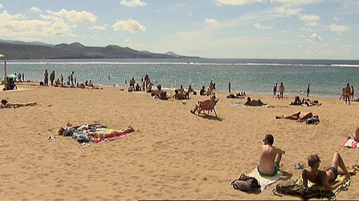 Telediario 1 - España, a las puertas de un nuevo récord en turismo este verano