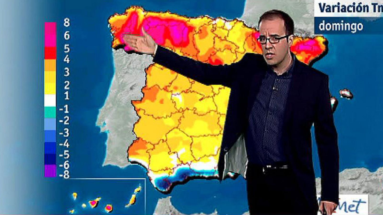 Cielos nubosos en el norte y temperaturas al alza en todo el país