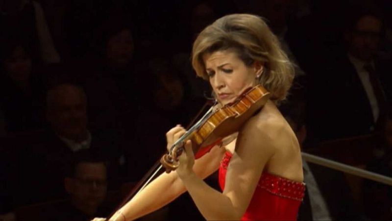 La violinista Anne-Sophie Mutter, Premio Yehudi Menuhin a la Integración de las Artes y la Educación