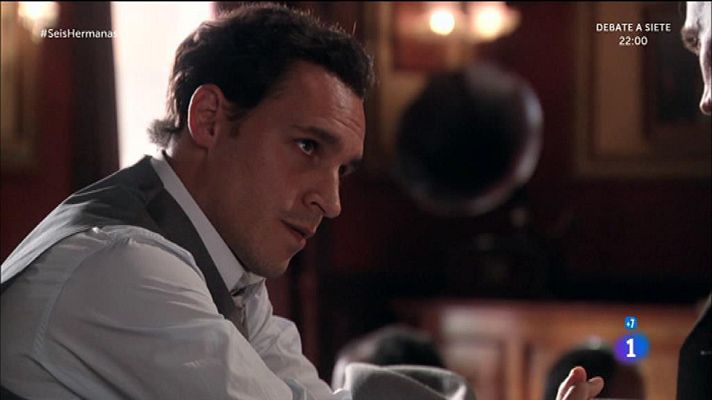 Seis hermanas - Germán le suplica a Gabriel que vaya al bautizo de su hija