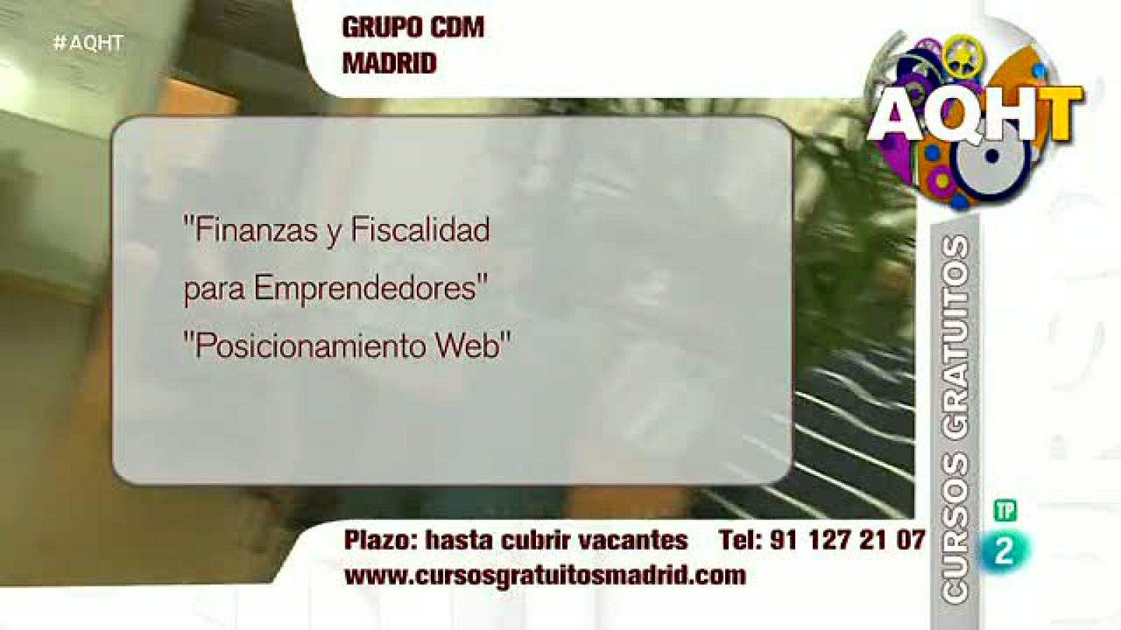 Cursos gratis para desempleados - Aquí hay trabajo | Ver