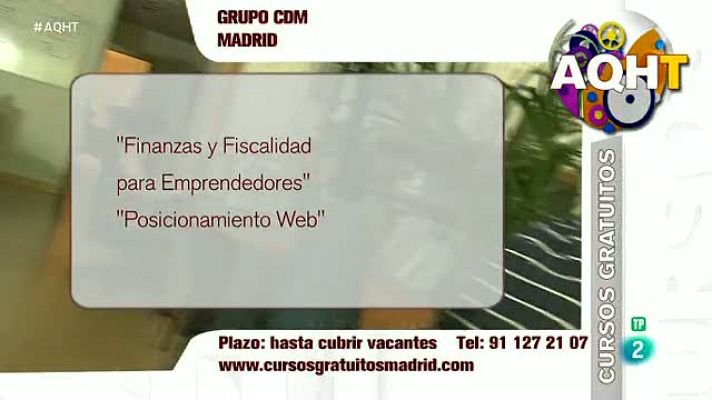 Aquí hay trabajo - Cursos gratis para desempleados