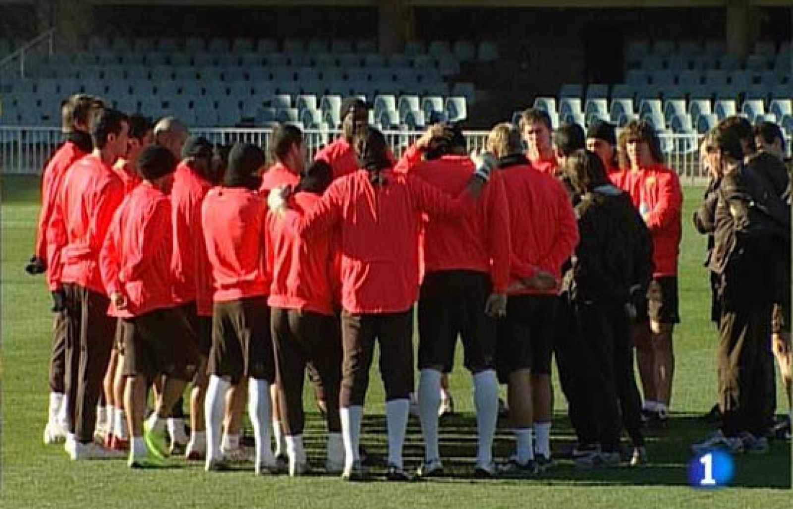 Iniesta ya se entrena con sus compañeros
