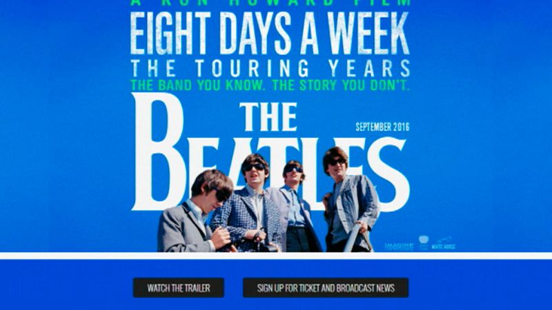 Ya podemos ver algunas imágenes del esperado documental sobre los Beatles que ha dirigido Ron Howard