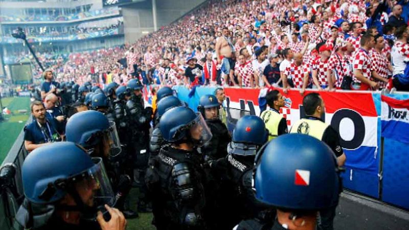 Seguridad máxima para el encuentro entre Croacia y España