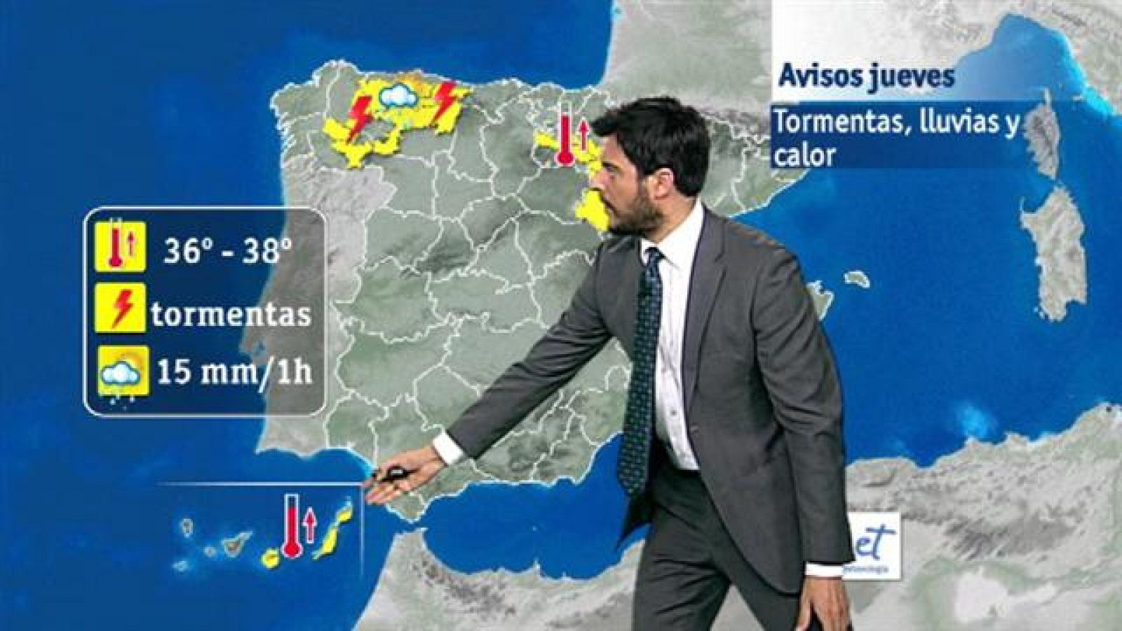 El tiempo en Canarias  - 22/06/2016