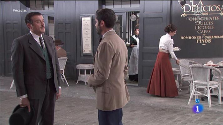 Acacias 38 - Víctor le agradece a Leandro que lo defendiese ante Susana