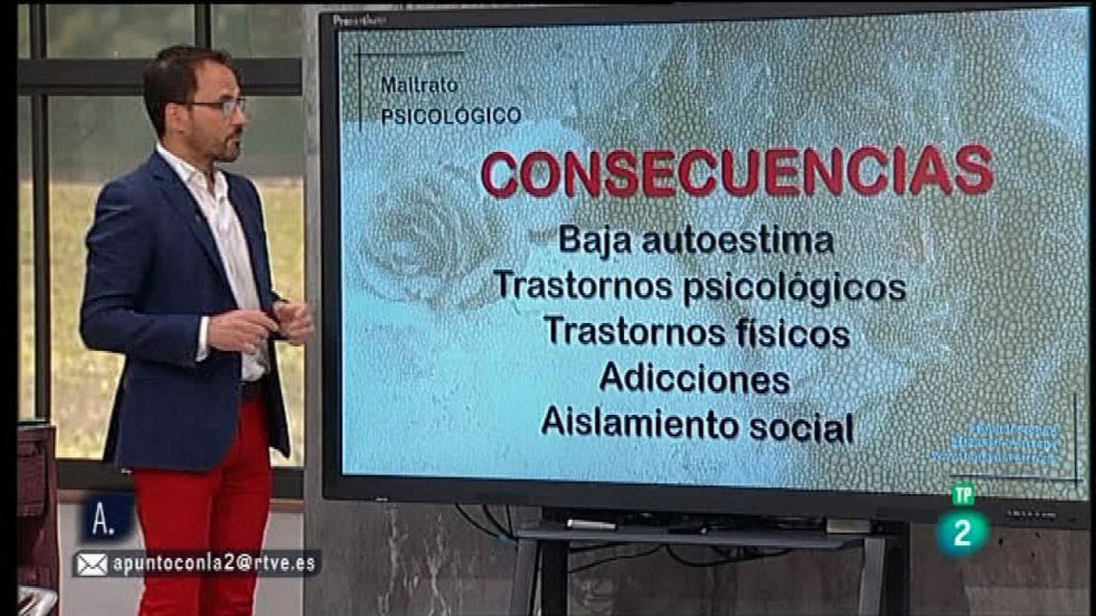 A punto con La 2 - A punto para vivir - Tomás Navarro - El maltrato psicológico