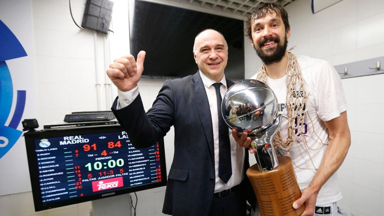 Llull y Laso, claves en la liga número 33 del Madrid | Ver