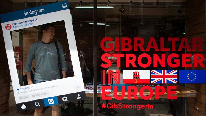 Telediario 1 - Gibraltar no quiere abandonar la Unión Europea