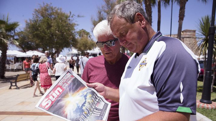 Telediario 1 - La mitad de los 254.000 británicos censados en España votará en el referéndum sobre la permanencia del Reino Unido en la UE