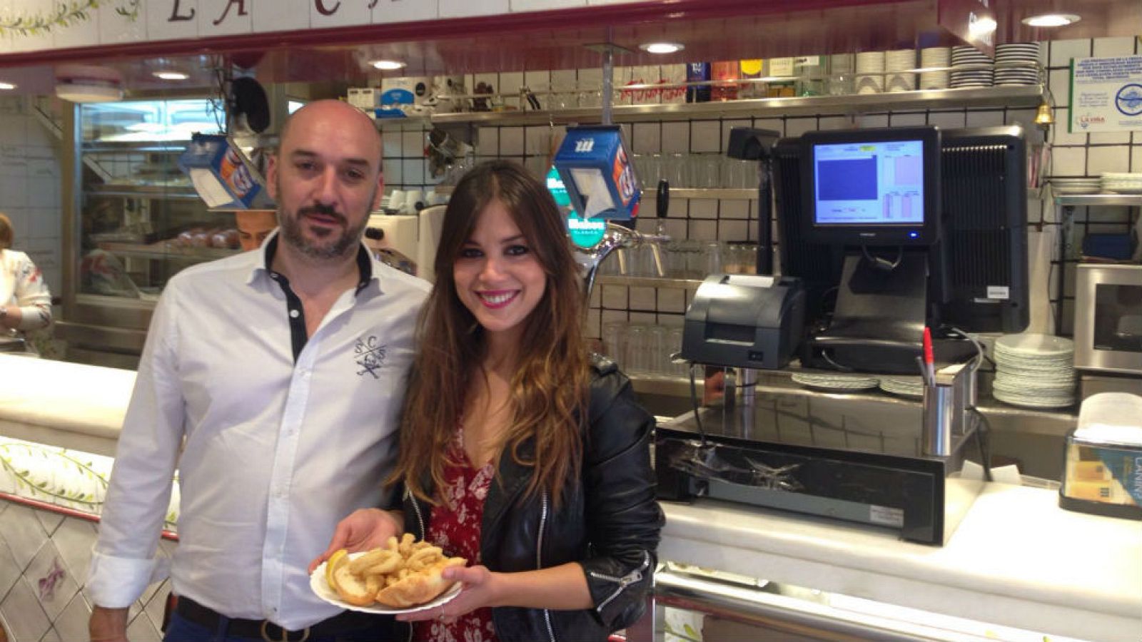 El primer bocata de calamares