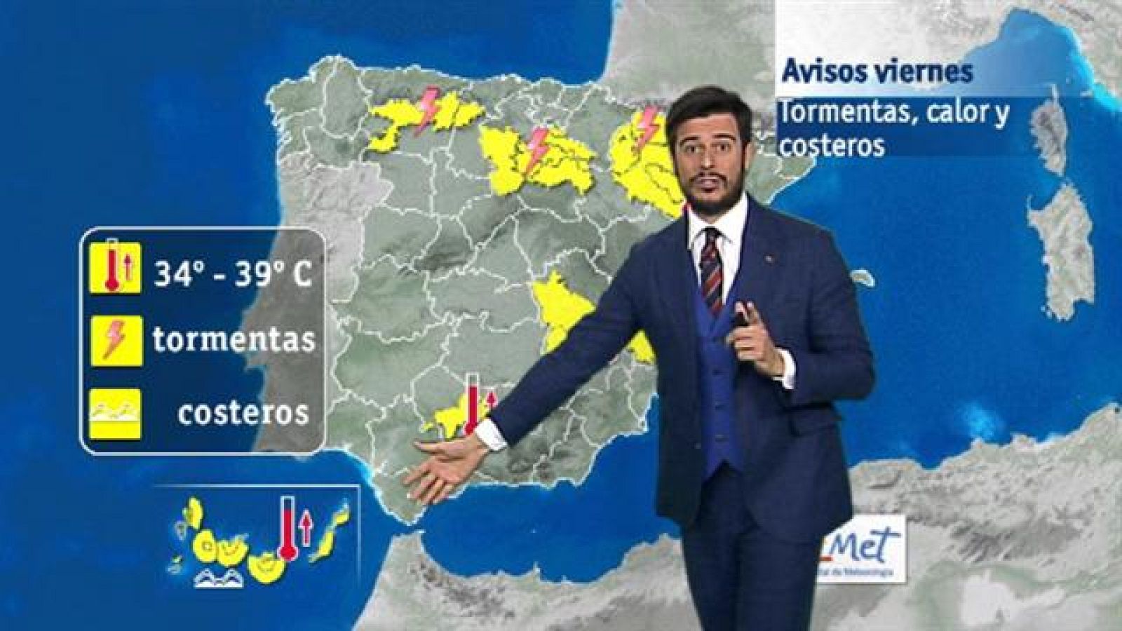 El tiempo en Canarias - 24/06/2016