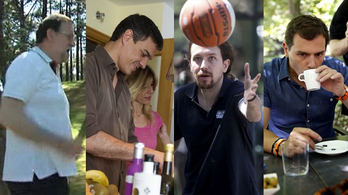 Telediario 1 - Así han pasado los candidatos a la presidencia la jornada de reflexión antes del 26J