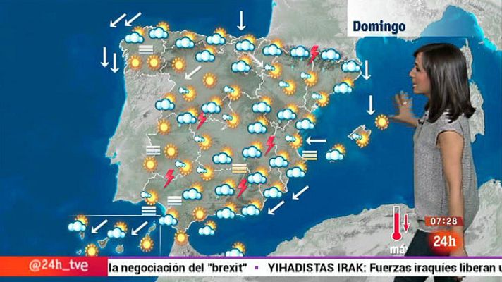 El tiempo - Lucirá el sol y se mantendrán las temperaturas suaves