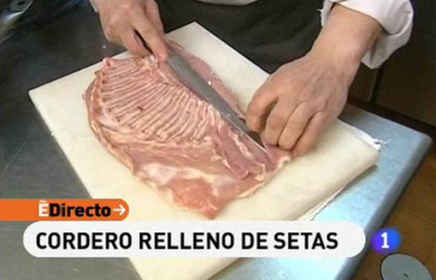 RTVE Cocina - Cordero relleno de setas