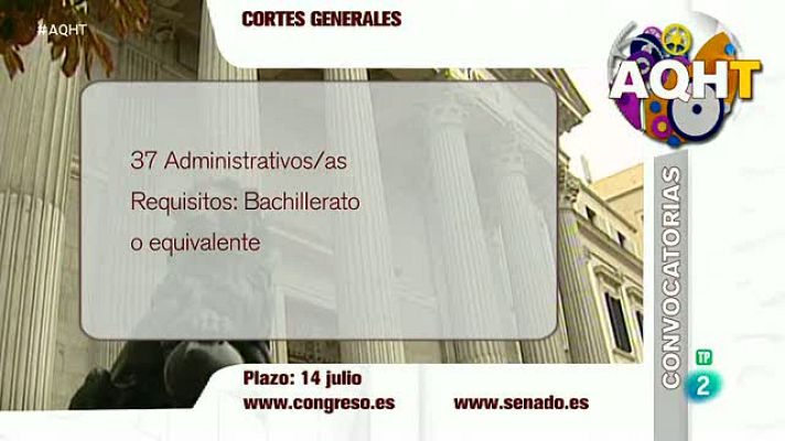 Aquí hay trabajo - 458 plazas y 3 bolsas de empleo púbilco