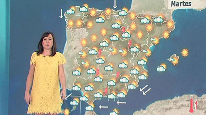 El tiempo - Suben las temperaturas en el tercio norte y Baleares