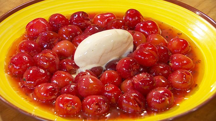 RTVE Cocina - Cereza a la pimienta