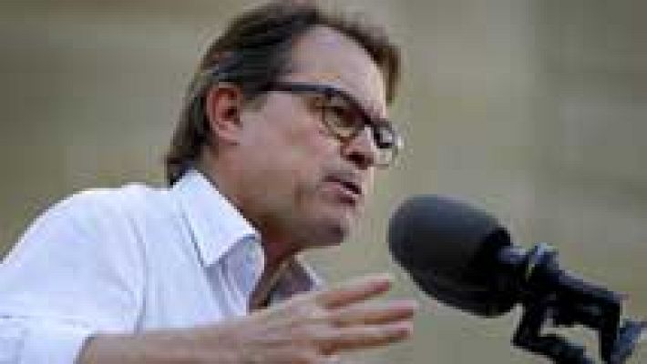 Telediario 1 - El juez ve indicios para juzgar a Mas por presunta prevaricación y desobediencia en la consulta del 9N