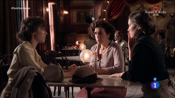 Seis hermanas - Celia le comunica a Adela que el asesino es Juan Morandeira