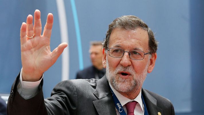 Telediario 1 - Rajoy pide al resto de partidos tranquilidad para poder negociar un futuro gobierno