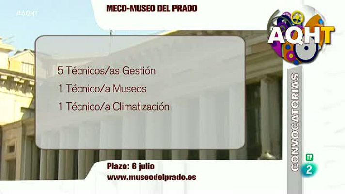 Aquí hay trabajo - 479 plazas de empleo público y 1 bolsa de trabajo
