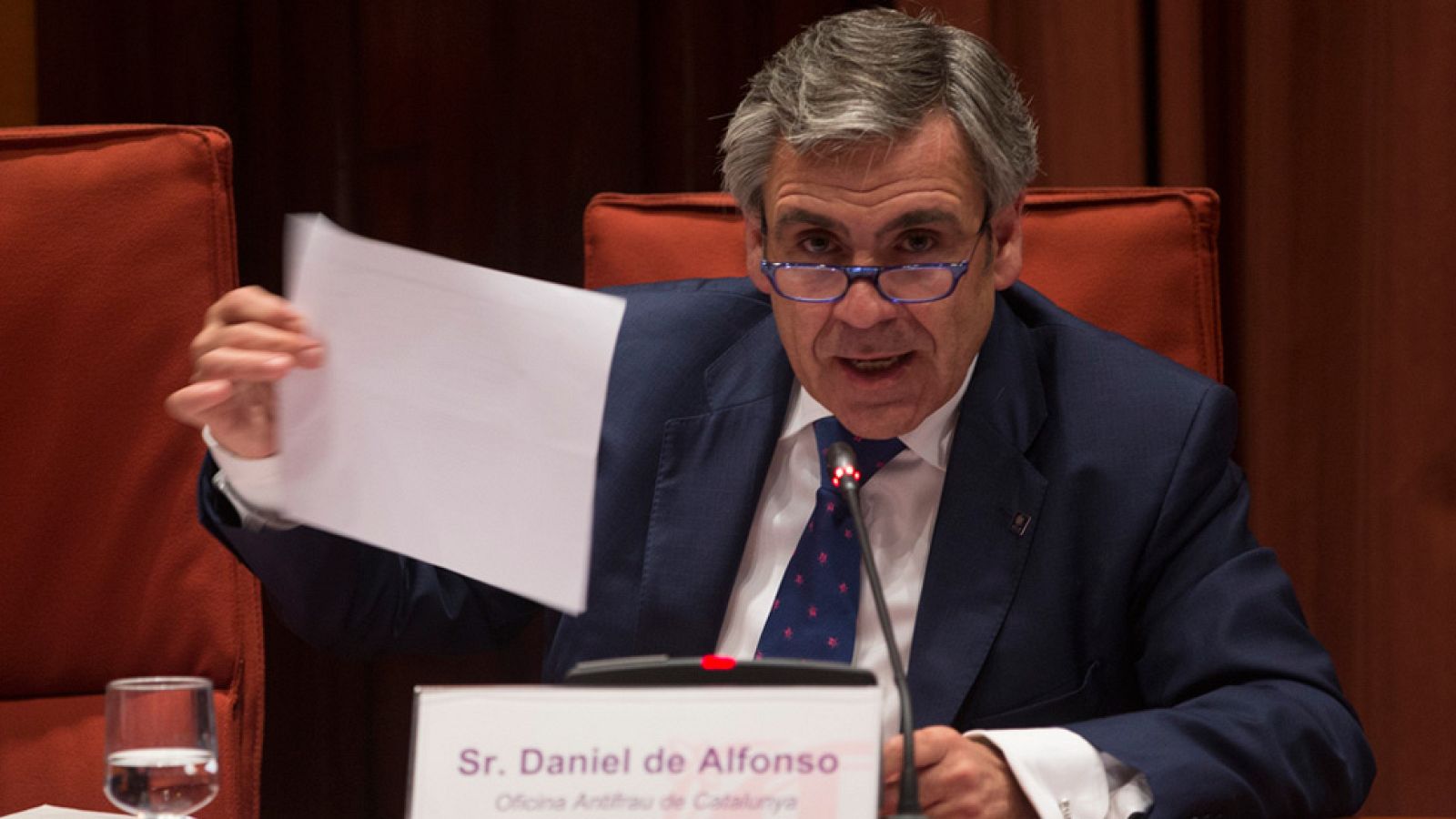 El Parlament revoca a Daniel de Alfonso como jefe Antifraude tras las grabaciones con Fernández Díaz