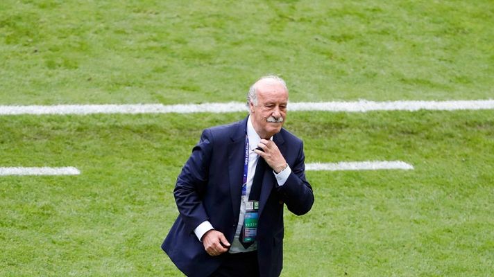 Telediario 1 - El futuro de Del Bosque cada vez se aleja más de la selección