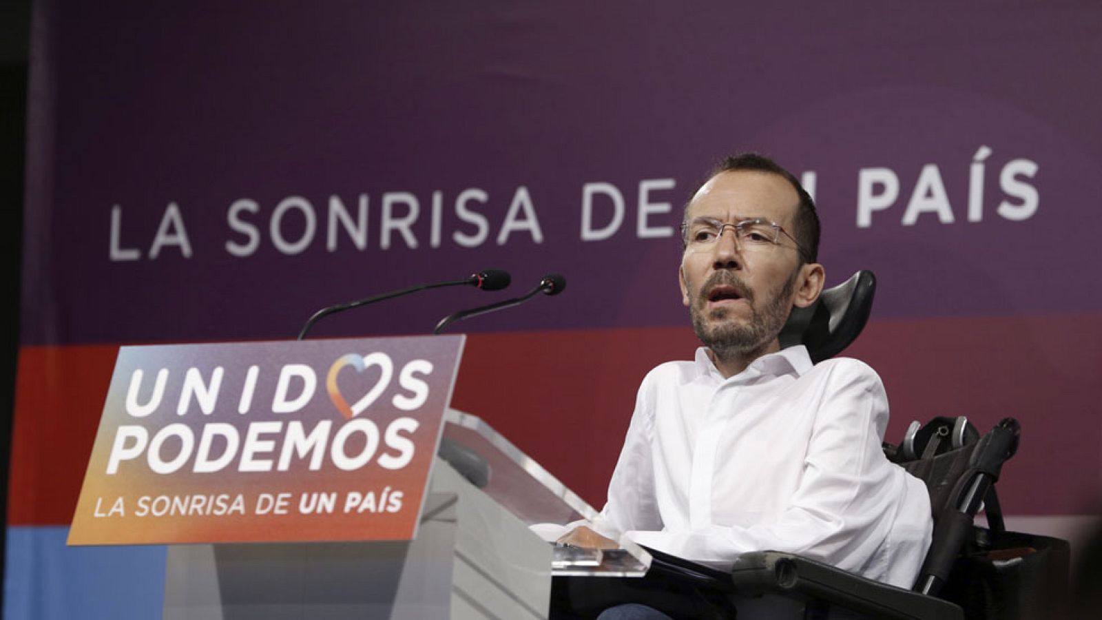 Echenique no descarta actuar con contundencia ante conflictos internos de Podemos si falla el "diálogo"