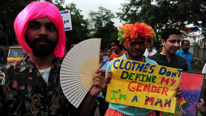 Telediario 1 - Ser homosexual es delito en 78 países del mundo