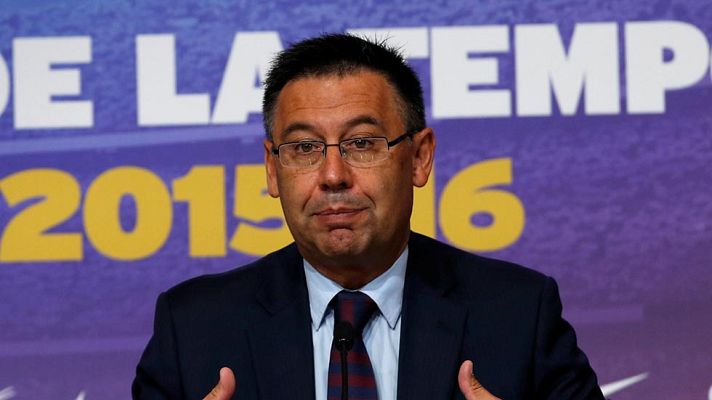 Telediario 1 - Bartomeu confirma la renovación de Neymar