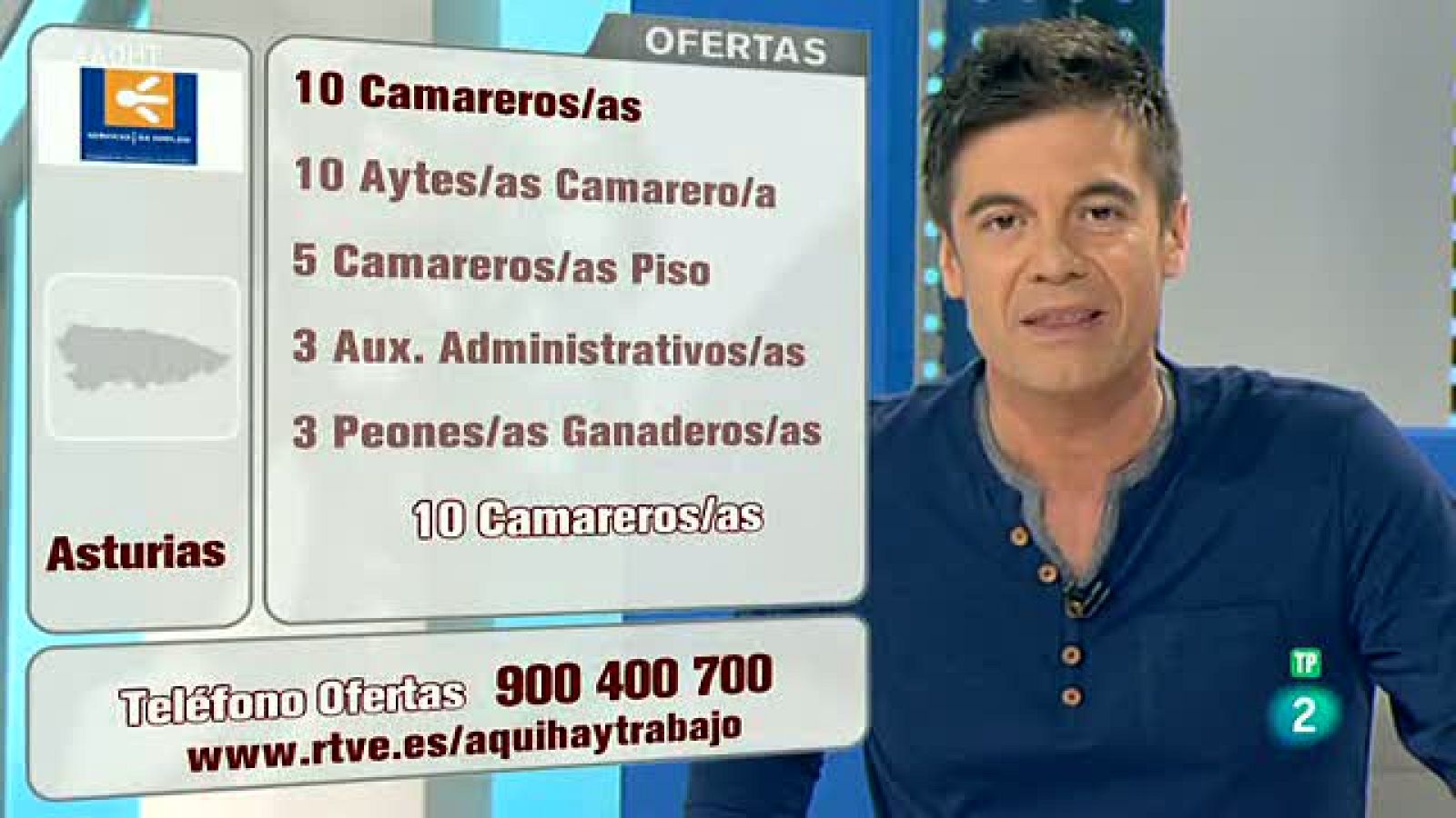 61 puestos de trabajo en Asturias - Aquí hay trabajo | Ver