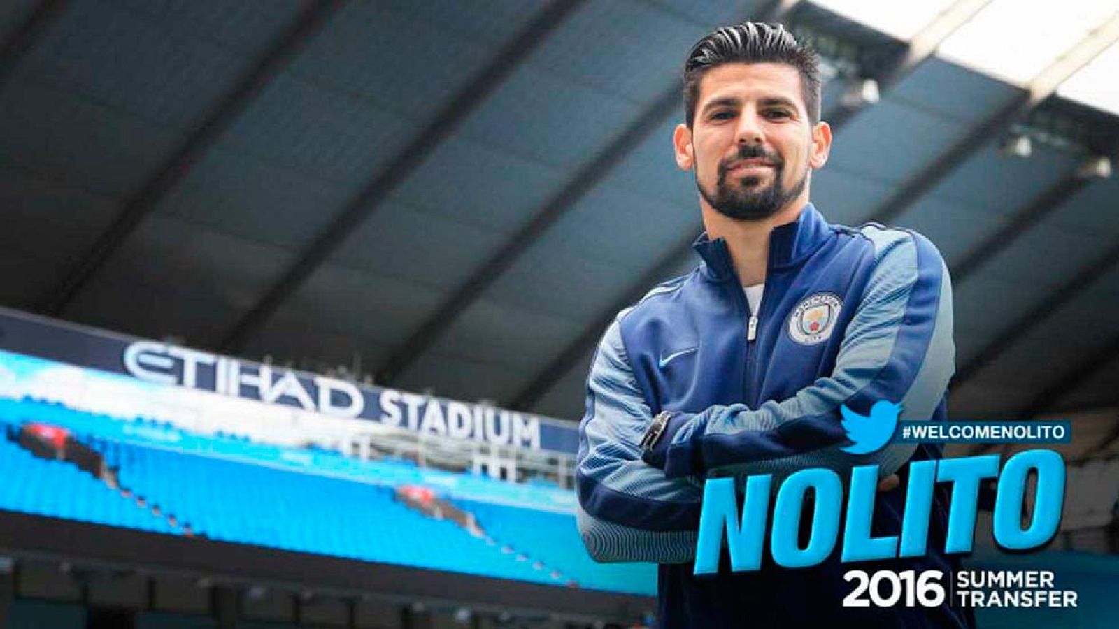 Nolito: "Espero ayudar al Manchester City a ganar títulos" | Ver